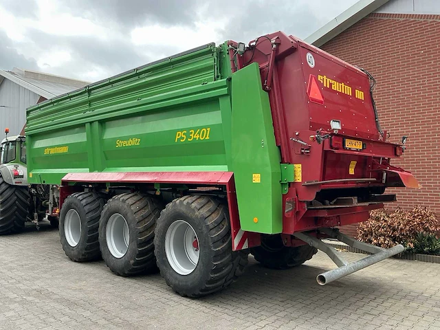 2019 strautmann ps3401 compoststrooier/meststrooier - afbeelding 23 van  42