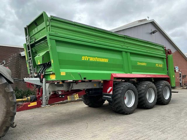 2019 strautmann ps3401 compoststrooier/meststrooier - afbeelding 1 van  42