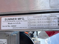 2019 sumner manufacturing 2118 materiaallift / kanaallift - afbeelding 2 van  10