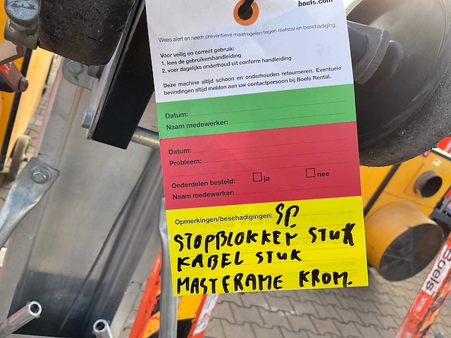 2019 sumner manufacturing 2118 materiaallift / kanaallift - afbeelding 10 van  11