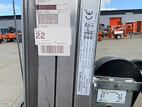 2019 sumner manufacturing 2118 materiaallift / kanaallift - afbeelding 5 van  5