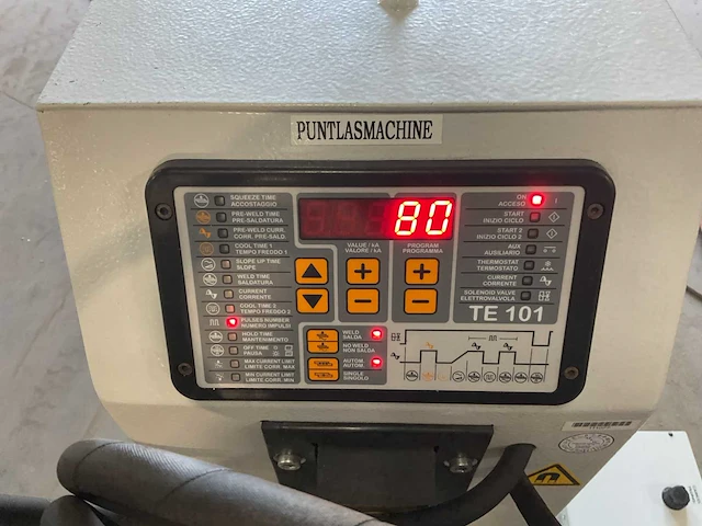 2019 tecna 4640n puntlasmachine - afbeelding 3 van  11