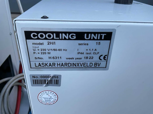 2019 tecna 4640n puntlasmachine - afbeelding 7 van  11