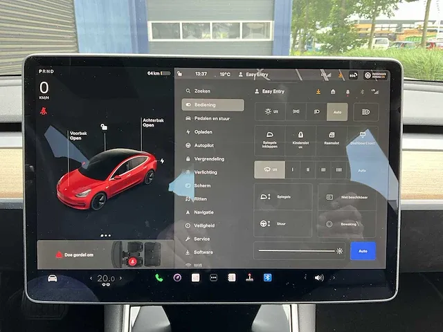 2019 tesla model 3 long range dual motor personenauto - afbeelding 9 van  35