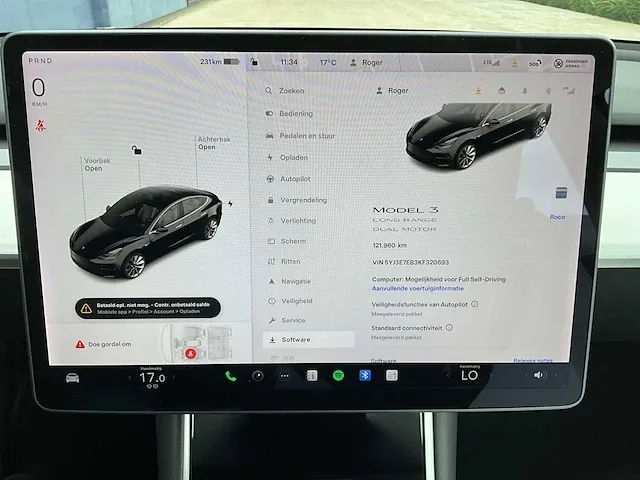 2019 tesla model 3 long range dual motor personenauto - afbeelding 7 van  38