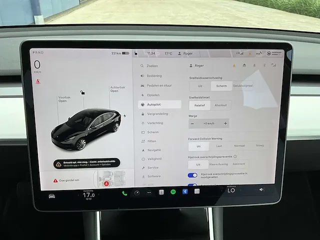 2019 tesla model 3 long range dual motor personenauto - afbeelding 11 van  38