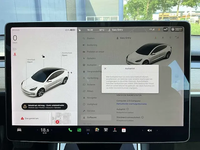 2019 tesla model 3 standard plus personenauto - afbeelding 10 van  28