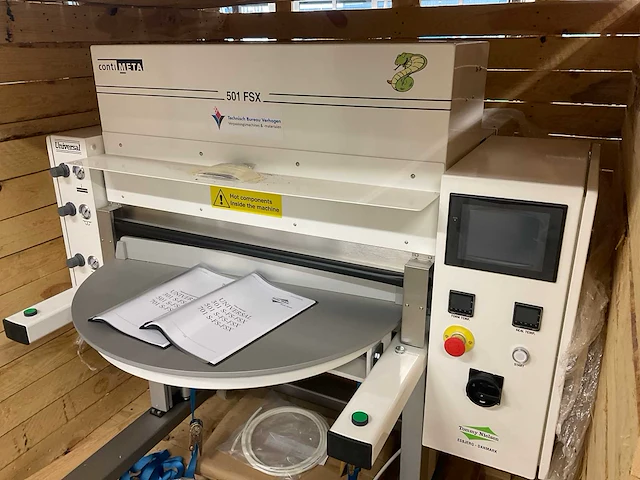 2019 tommy nielsen universal 501 fsx blistervorm- en sealmachine - afbeelding 18 van  22