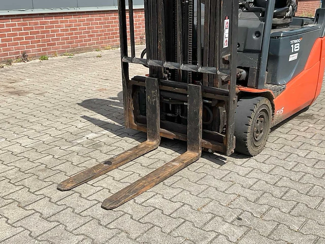 2019 toyota 8fbe18t vorkheftruck - afbeelding 14 van  17