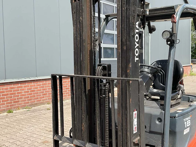 2019 toyota 8fbe18t vorkheftruck - afbeelding 15 van  17
