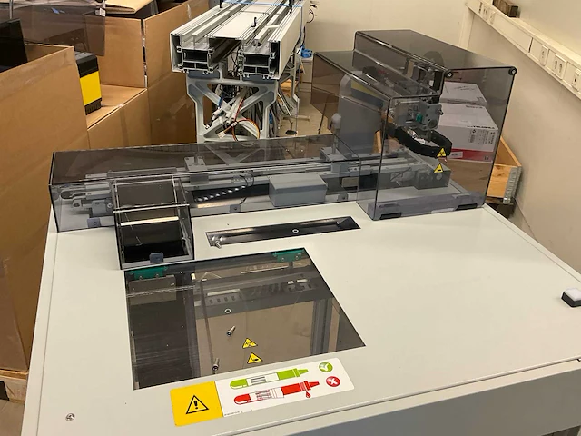 2019 track system siemens dimension vista 500/1500/1500 chemie analyseer machine met voor-analyselijn - afbeelding 41 van  98