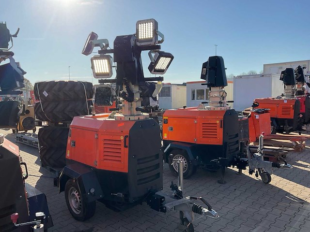 2019 trime x-eco a0031 led lichtmast aggregaat aanhangwagen - afbeelding 1 van  21