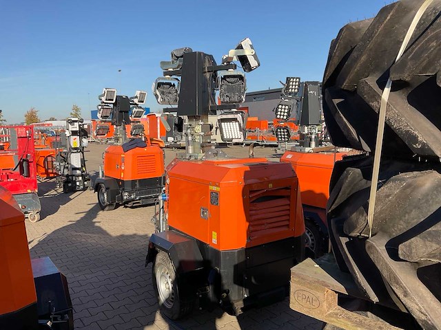 2019 trime x-eco a0031 led lichtmast aggregaat aanhangwagen - afbeelding 15 van  21