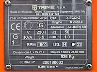 2019 trime x-ecok2 led lichtmast aggregaat aanhangwagen - afbeelding 13 van  21
