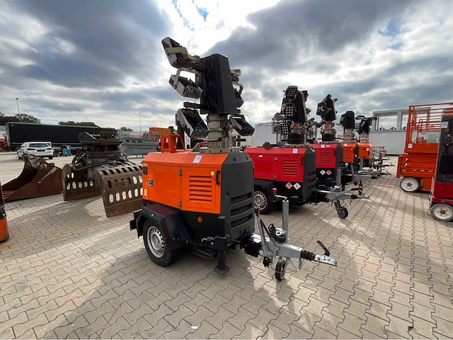 2019 trime x-ecok2 led lichtmast aggregaat aanhangwagen - afbeelding 15 van  21