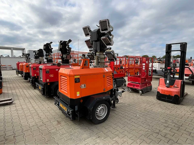 2019 trime x-ecok2 led lichtmast aggregaat aanhangwagen - afbeelding 17 van  21