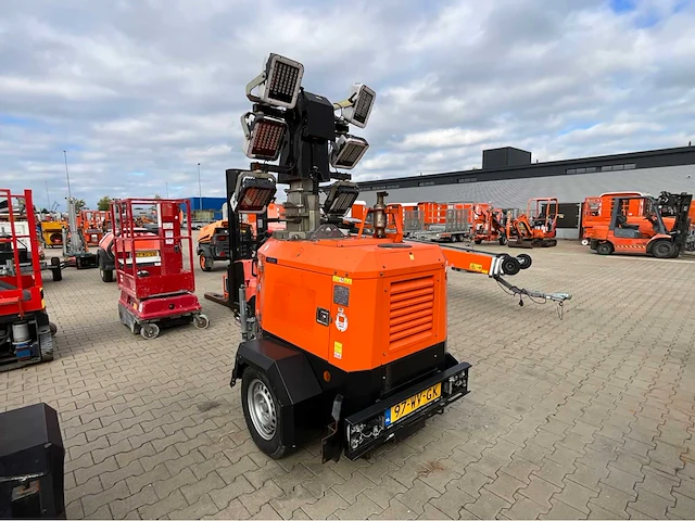 2019 trime x-ecok2 led lichtmast aggregaat aanhangwagen - afbeelding 19 van  21