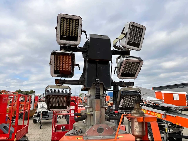 2019 trime x-ecok2 led lichtmast aggregaat aanhangwagen - afbeelding 20 van  21