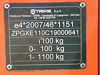 2019 trime x-ecok2 lichtmast aggregaat aanhangwagen - afbeelding 9 van  17