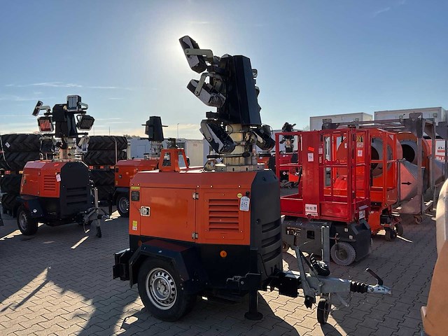 2019 trime x-ecok2 lichtmast aggregaat aanhangwagen - afbeelding 1 van  17