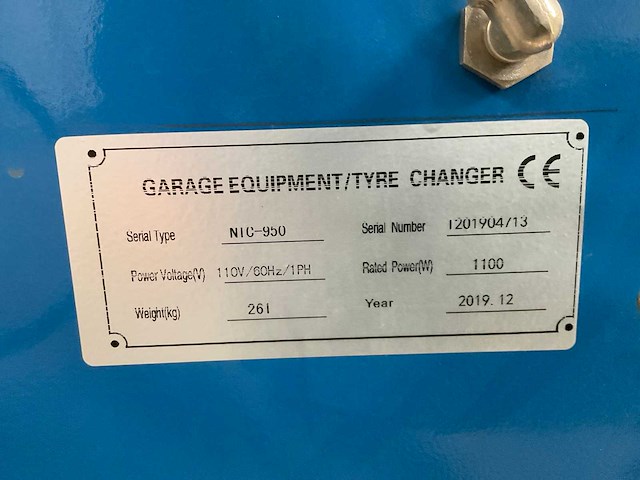 2019 triumph ntc-950 banden de-en montageapparaat - afbeelding 8 van  9