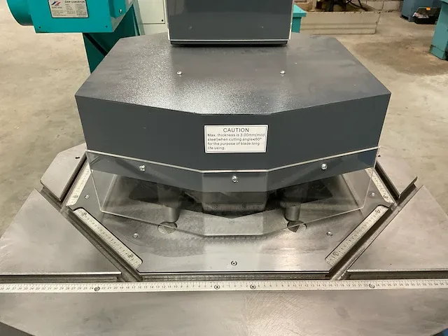 2019 ttmc hnm-6a gecombineerde uithoek/pons machine - afbeelding 6 van  8