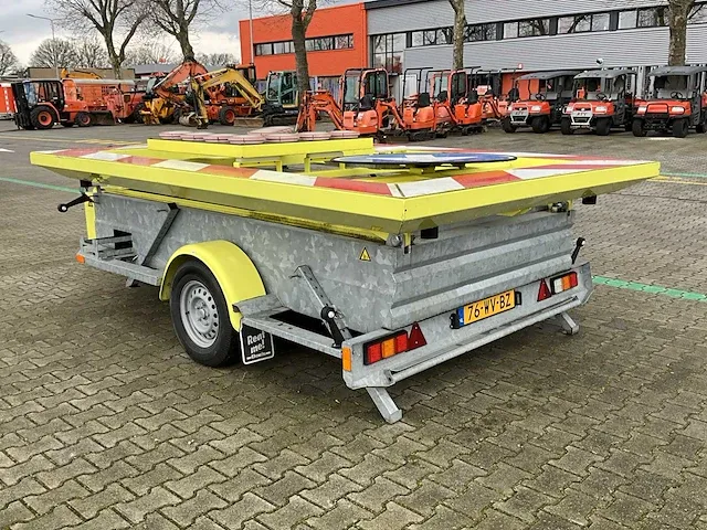 2019 verdegro vd1-pl solar pijl aanhangwagen - afbeelding 18 van  20