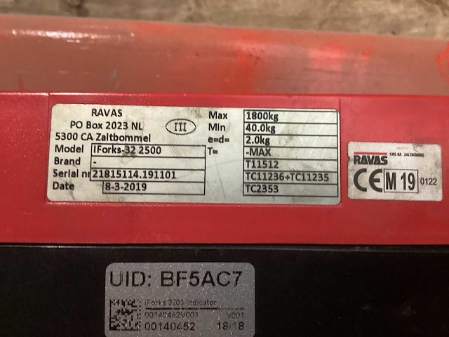 2019 vetter ravas weegvorken - afbeelding 6 van  7