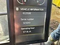 2019 volvo ec250el rupsgraafmachine - afbeelding 39 van  45