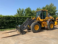 2019 volvo l70h long boom wiellader met nieuwe set “heavy duty” hydraulisch palletvorken + cdc steering
