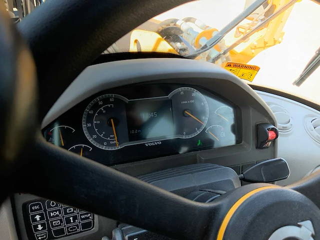 2019 volvo l70h long boom wiellader met nieuwe set “heavy duty” hydraulisch palletvorken + cdc steering - afbeelding 57 van  58