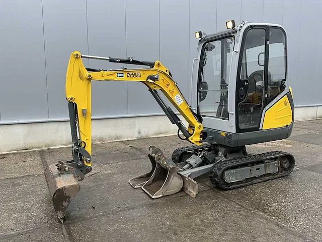 2019 wacker neuson et18 minigraafmachine - afbeelding 1 van  36