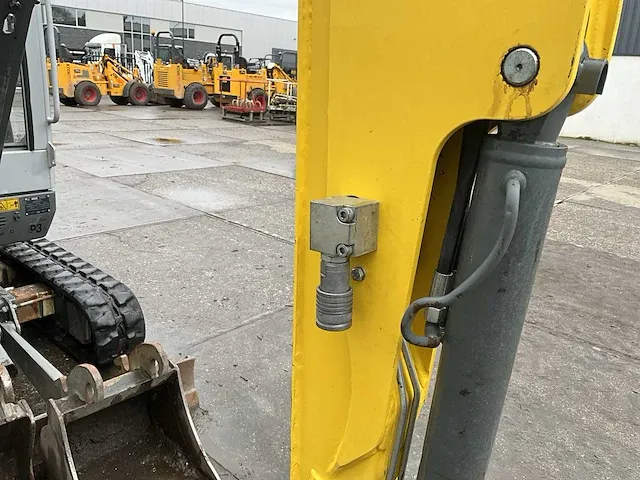 2019 wacker neuson et18 minigraafmachine - afbeelding 15 van  36