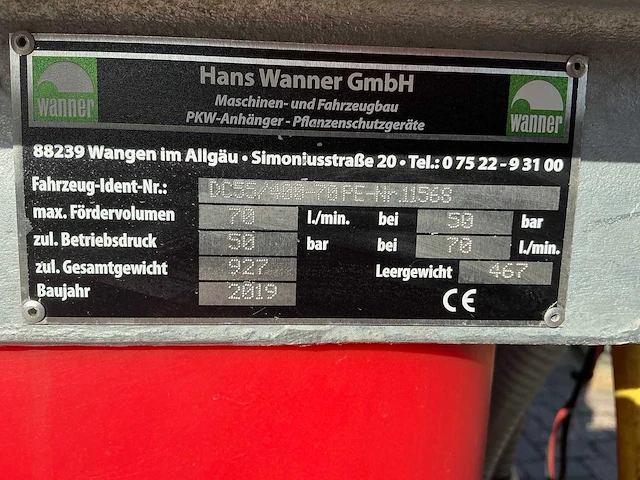 2019 wanner processierups spuit - afbeelding 25 van  31