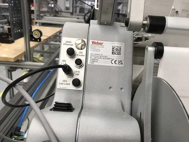 2019 weber conveyors met label applicator - afbeelding 2 van  23