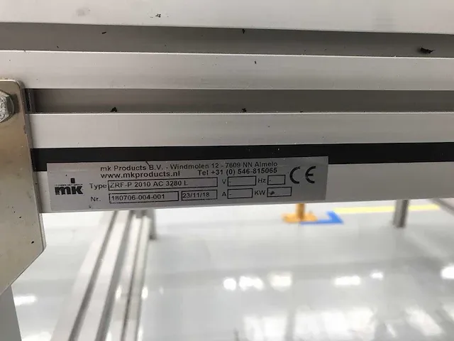 2019 weber conveyors met label applicator - afbeelding 14 van  23