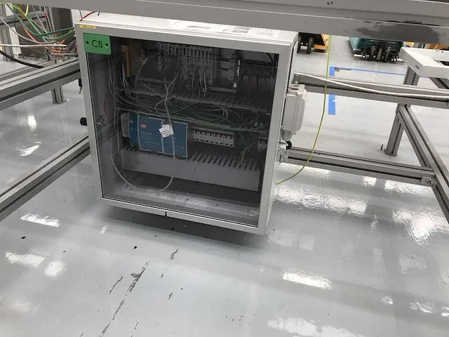 2019 weber conveyors met label applicator - afbeelding 18 van  23