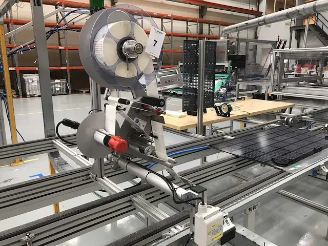 2019 weber conveyors met label applicator - afbeelding 21 van  23