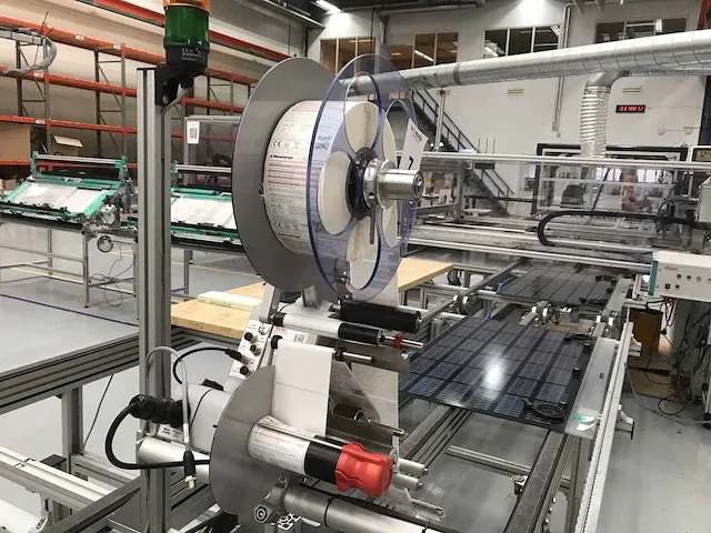 2019 weber conveyors met label applicator - afbeelding 22 van  23