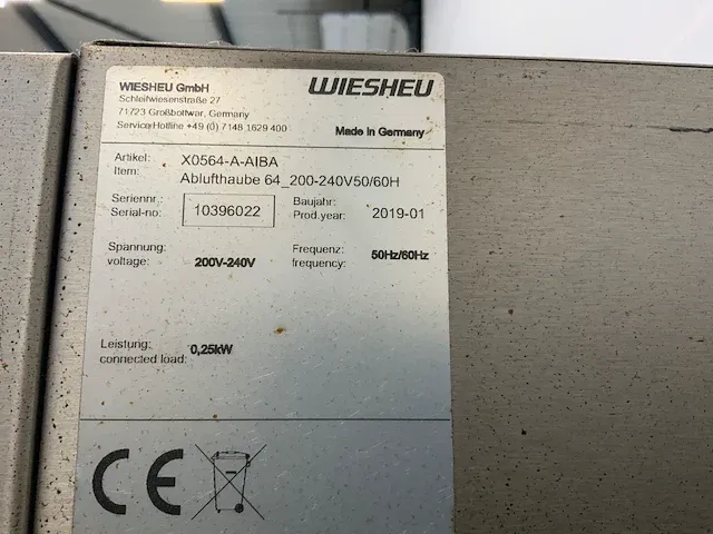 2019 wiesheu - bakkerijoven/dekoven combinatie - afbeelding 9 van  11