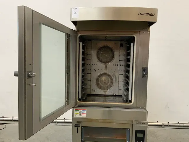 2019 wiesheu euromat 64l bakkerijoven combinatie - afbeelding 5 van  11