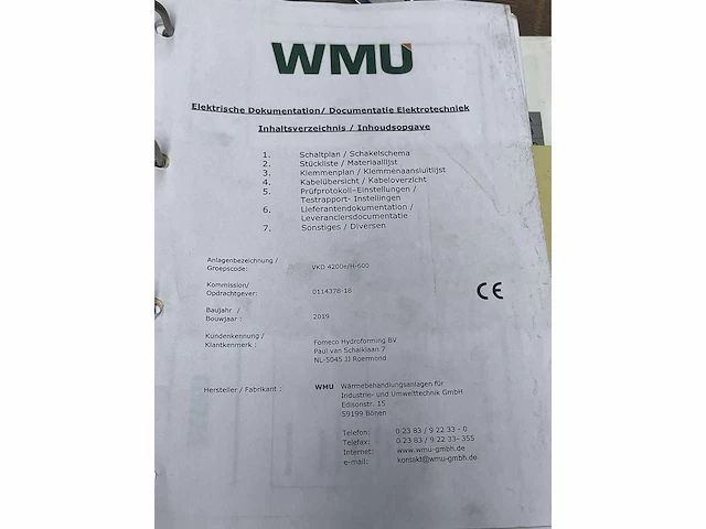 2019 wmu - vkd 4200/h-600 oven - afbeelding 19 van  33