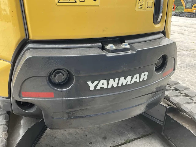 2019 yanmar vio 38-6 minigraafmachine - afbeelding 16 van  35