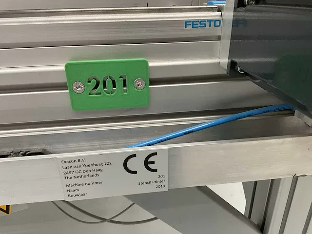 2019 zonnepaneel stencil printer - afbeelding 4 van  12