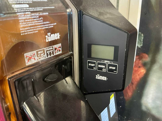 2019 zumex speed s-plus sinasappelpers - afbeelding 5 van  7