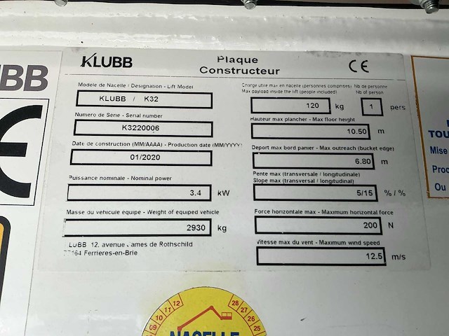 2020 - renault - master - t35 2.3 dci l2h2 - bedrijfswagen/autohoogwerker 12.5m - afbeelding 7 van  23