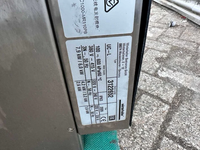 2020 - winterhalter - uc-l - korvenvaatwasmachine - afbeelding 2 van  4
