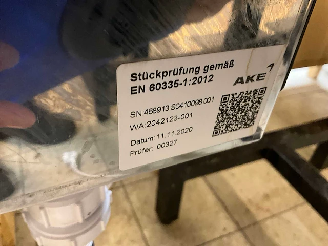 2020 ake ideal 60335-1 drop in koelvitrine - afbeelding 8 van  8