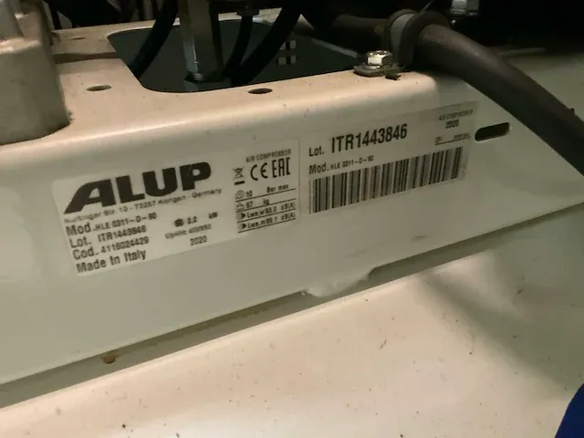 2020 alup hle0311 zuigercompressor - afbeelding 4 van  5