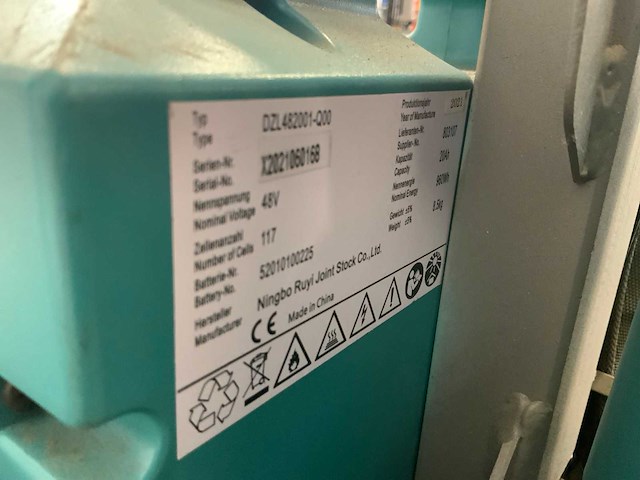 2020 ameise pte 1.3 li-ion elektrische palletwagen - afbeelding 3 van  11